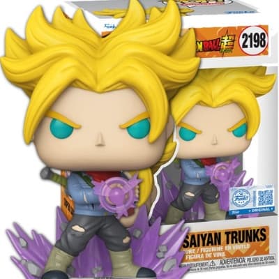 Funko Pop! Animation 2198 - Exclusive Vrare - DBZ - Super Saiyan Trunks