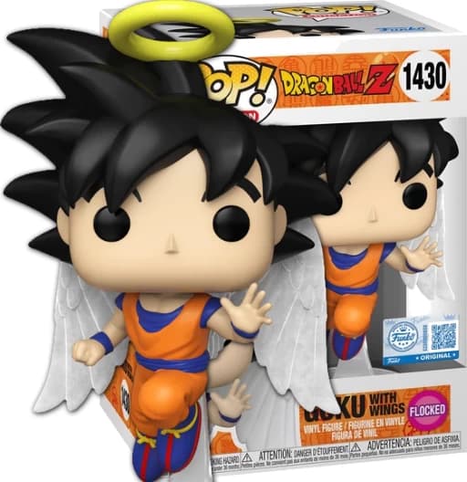 Funko Pop! Animation 1430 - Flocked - Exclusive - DBZ - Goku With Wings